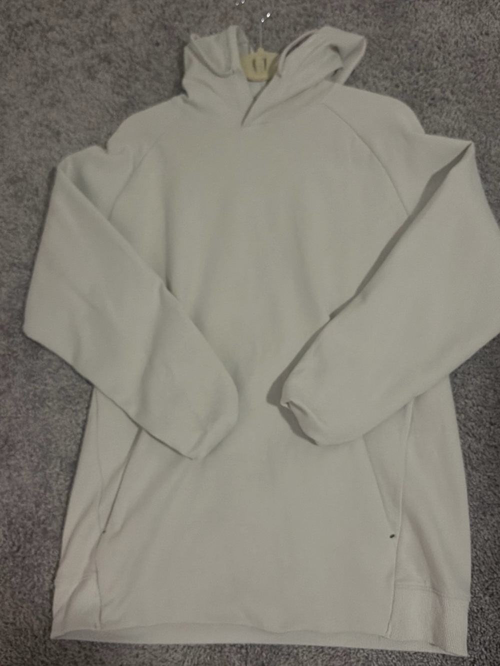 CO Men's Crewneck Hoodie - Cream
